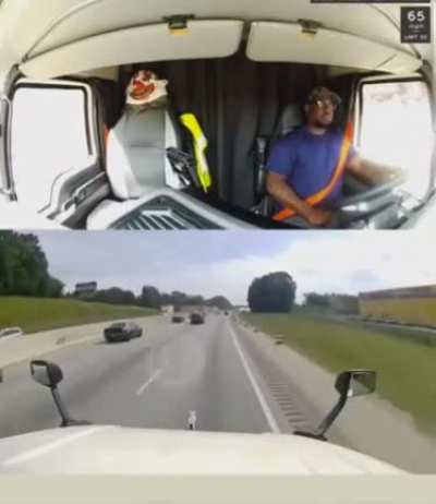 Coming in hot. (Not my video)