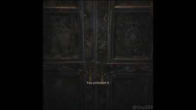 You never know who's right behind that door