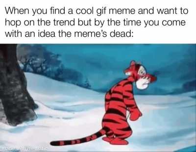 Am I late?