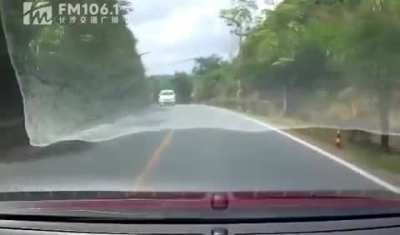 Flashing your lights isn’t going to help, idiot.