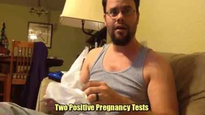 Deaf man finds out he's going to be a dad