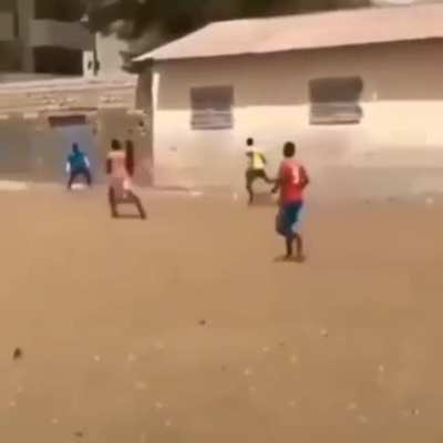 WCGW if you sit on the top of a wall while seeing a match?