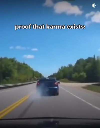 To brake check another driver.