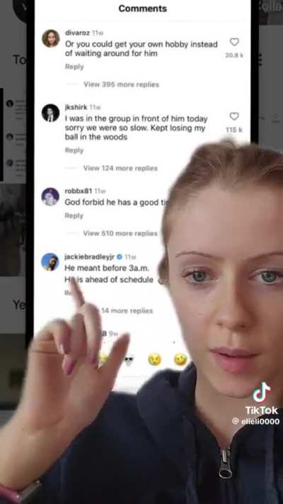Apparently different comments show up on videos based on the user