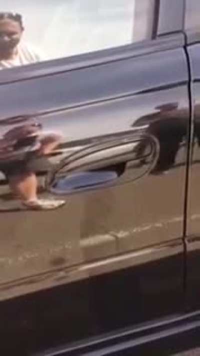 Australia. Something got under the car door handle