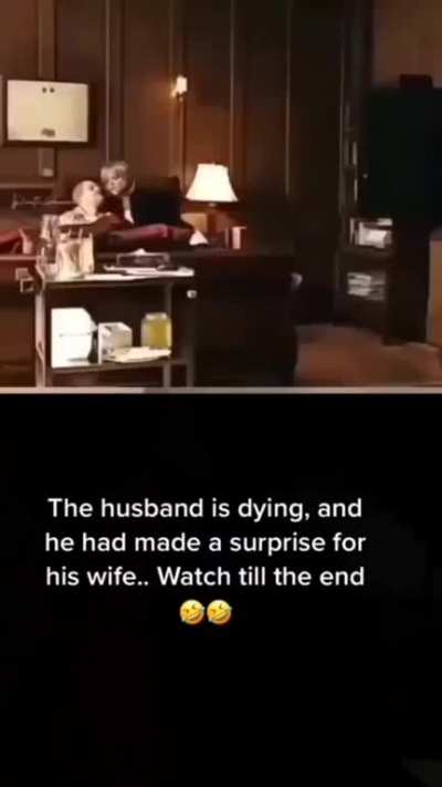 Husband is dying