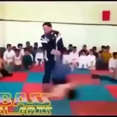 Kids, don't mess with this guy