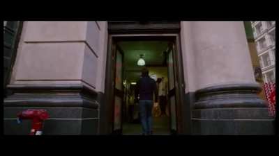 The legendary spiderman 3 dance scene but without the music