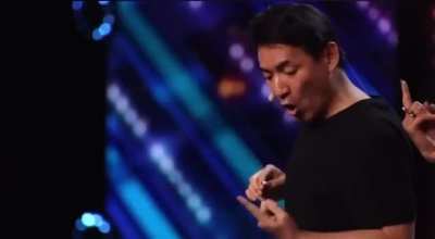 He ended up getting the golden buzzer