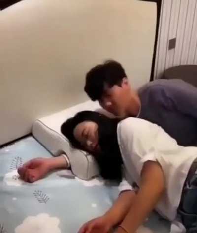 This new pillow has a hole for your arm.