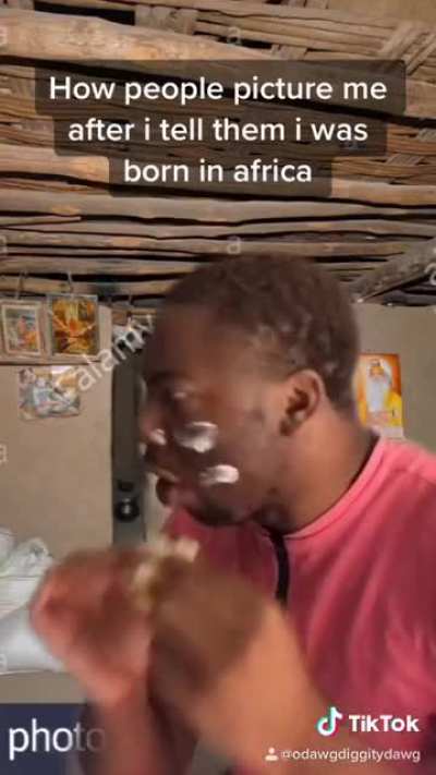They think African= savage