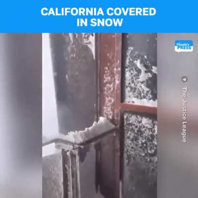 California State is suffering from a massive snow storm. The region has been covered by more than 10 feet of snow – and up to 12 feet is expected this week.