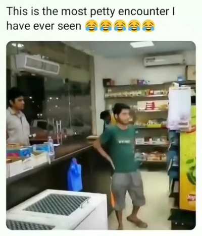 Most Petty encounter ever ? (with audio)