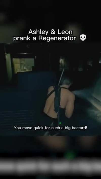 Ashley & Leon prank a Regenerator ?