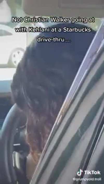 Herschel Walker’s homophobic gay son, Christian, confronts pop-singer, Kehlani, at Starbucks Drive-Thru