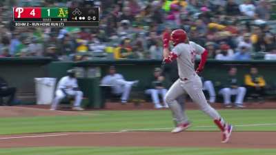 [Highlight] [Highlight] Alec Bohm sends a Bohm to deep left field to make it 4-1 Phillies