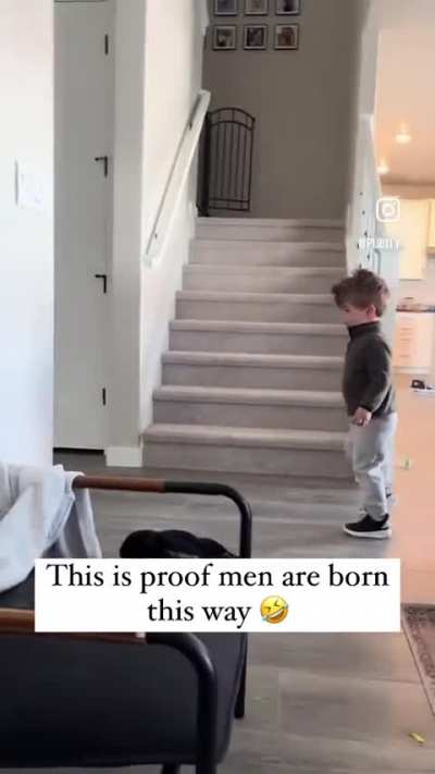 He’s lucky to be so darn cute! ?
