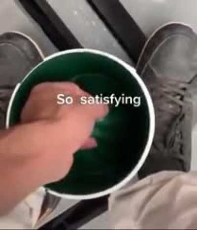A satisfying peel