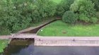 When the drone battery dies...