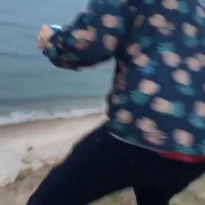 I'll hop down this cliff side, WCGW