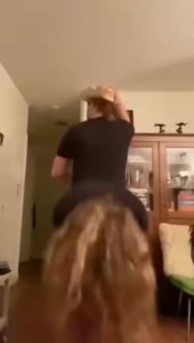 This couple knows how to work together