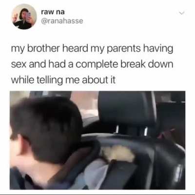This boy learnt things he didn’t even wanna know about ??