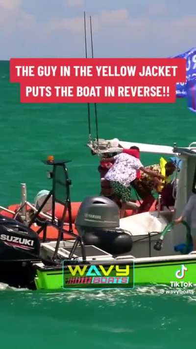 Overloaded boat, it just keeps getting worse!