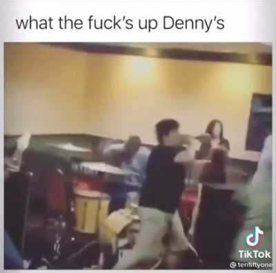 What the fuck's up Denny's