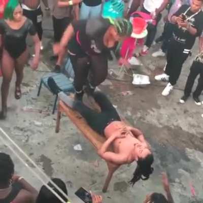 HMB while I do a split on this dude