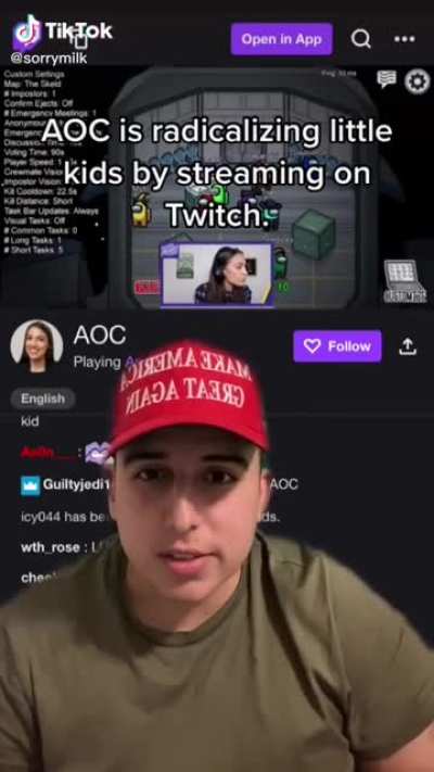 “Stop radicalizing kids”