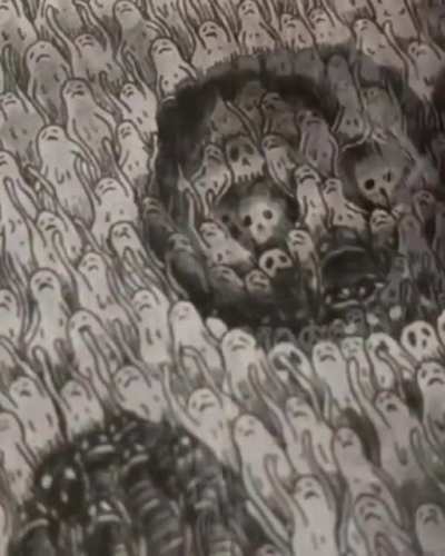 Skull art.