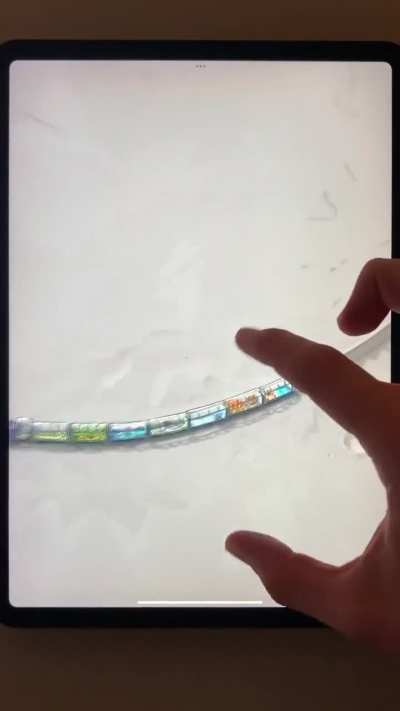 252 hours of zoom art work in 1 minute