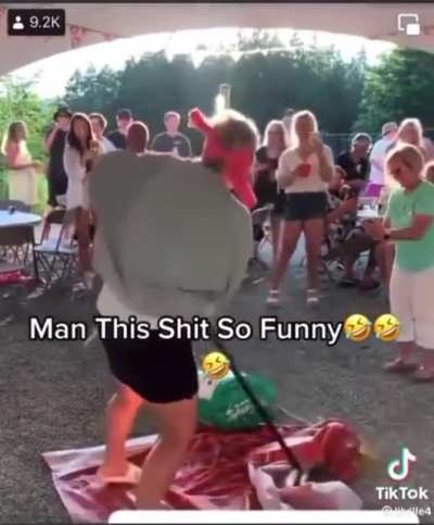 HMC while I attempt to decapitate an old woman
