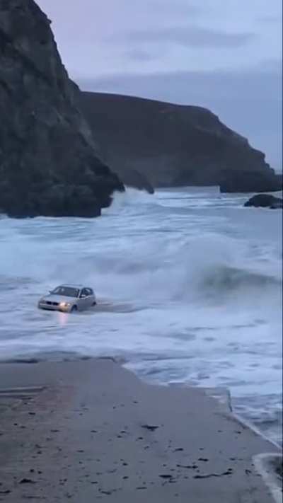 You left your hazard lights on!