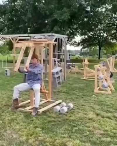 An Amish gym