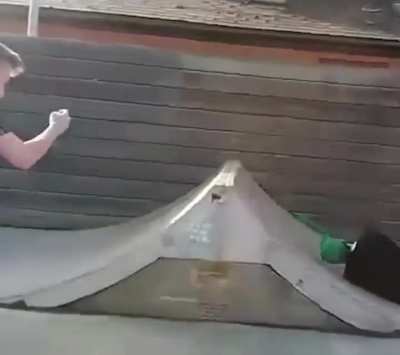 WCGW using a flimsy skateboard