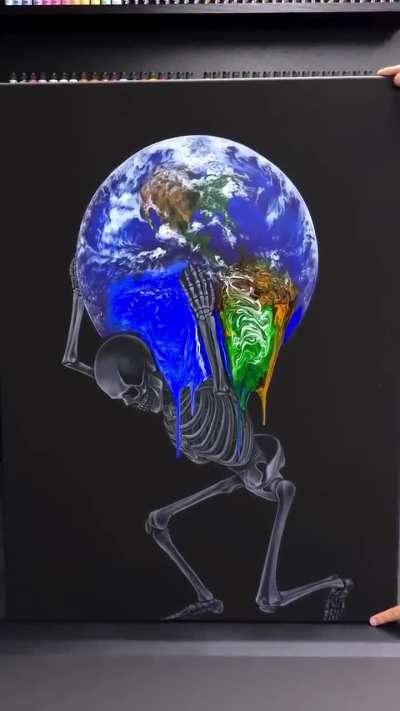This "Dripping Art" is Just Amazing !!