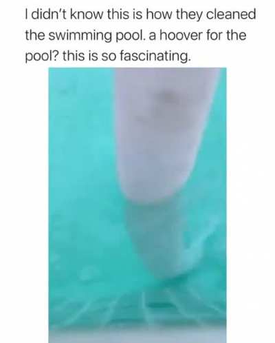 Pool cleaning without changing water.