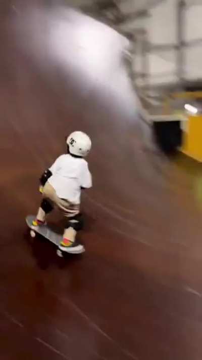 7 year old doing a 900