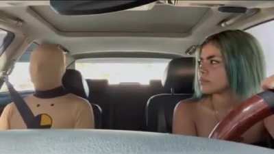 To drive with Dad