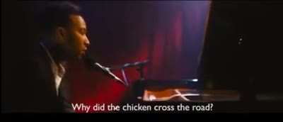 Why did the chicken cross the road?
