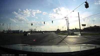 Close call after work today