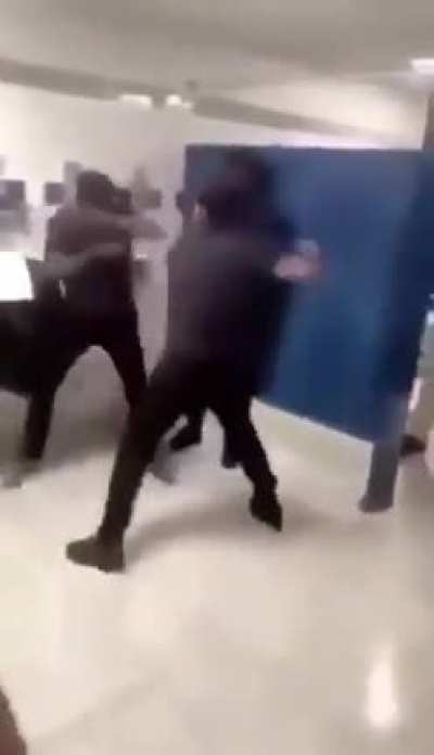 Let my man shit in peace