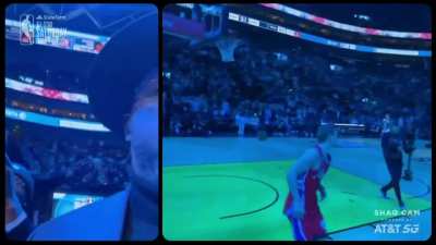 [Highlight] Mac McClung with a smooth 360 pause windmill for his 2nd dunk of the AT&amp;T Slam Dunk Contest
