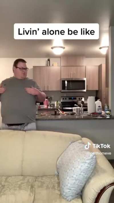 Living alone be like