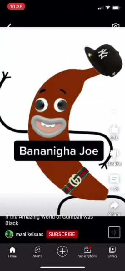 I know that this is YouTube shorts