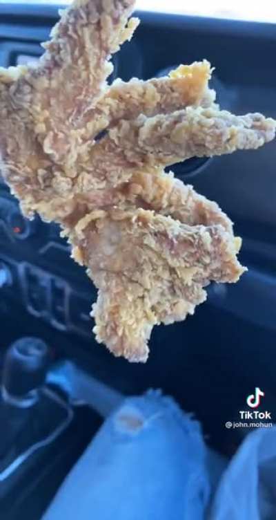 I don’t think that’s chicken... ?