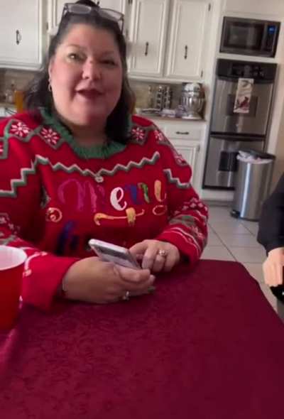 To make her see her fake hands