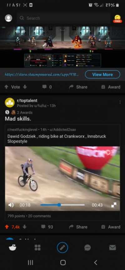 When your feed is the meme...