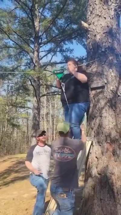 To Zip line